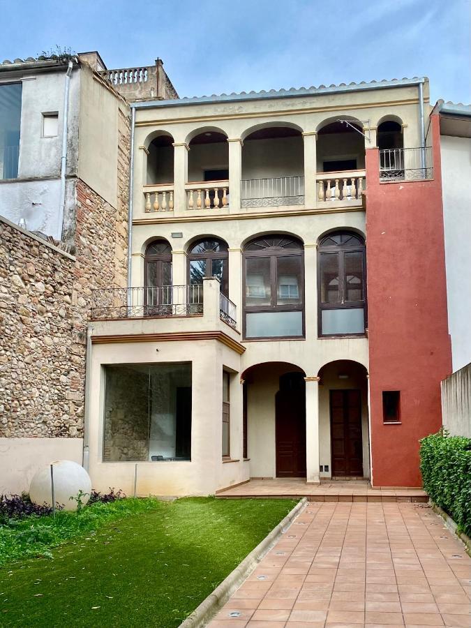 Apartament Ca N'Arago, Edificio Modernista Del Arquitecto Rafael Maso Santa Coloma De Farners Zewnętrze zdjęcie