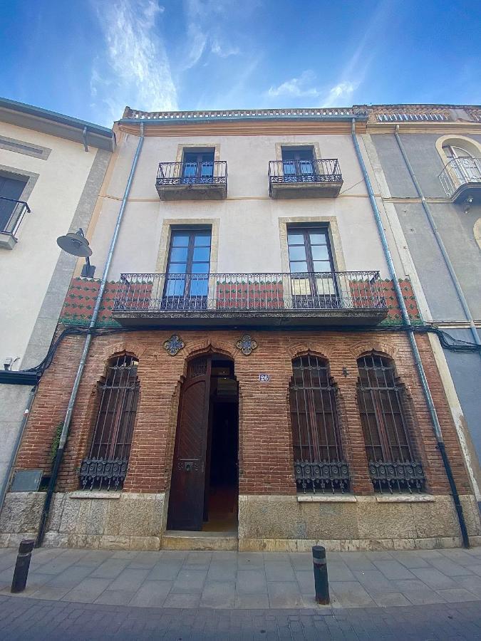 Apartament Ca N'Arago, Edificio Modernista Del Arquitecto Rafael Maso Santa Coloma De Farners Zewnętrze zdjęcie